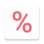 discount calculator android application logo